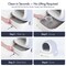 Fully Enclosed Hooded Litter Pan with Front Entry Odor Close Door, Cat Litter Scoop Included